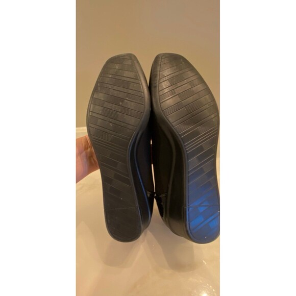 AK Anne Klein iflex Malani Black Womens Slip-on Wedge Heel Memory Foam Size 8.5 - Picture 11 of 11